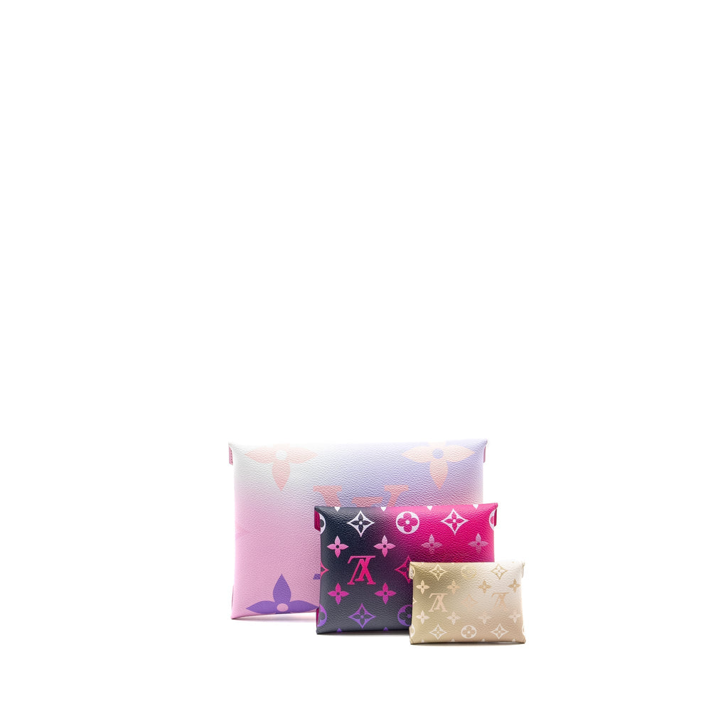 LOUIS VUITTON SUNRISE PASTEL KIRIGAMI POCHETTE MULTICOLOUR GHW