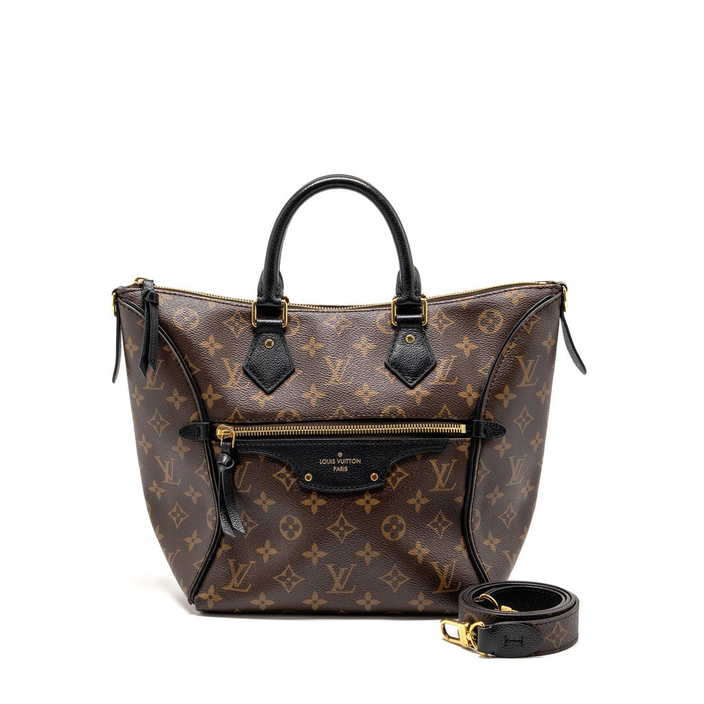 LOUIS VUITTON TOURNELLE PM MONOGRAM CANVAS BLACK GHW