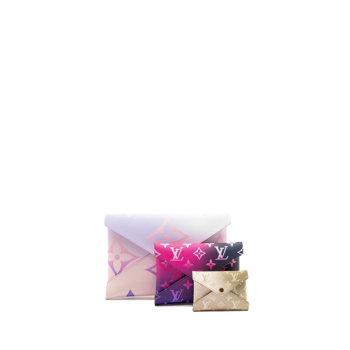 LOUIS VUITTON SUNRISE PASTEL KIRIGAMI POCHETTE MULTICOLOUR GHW