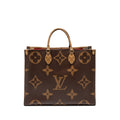 LOUIS VUITTON ONTHEGO GM MONOGRAM CANVAS GHW