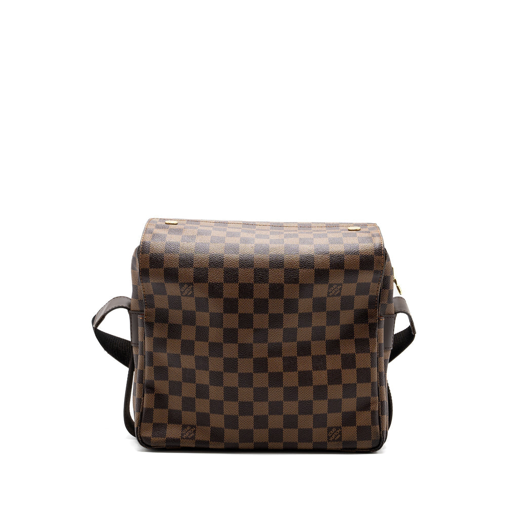 LOUIS VUITTON MESSENGER CROSSBODY BAG DAMIER EBENE GHW