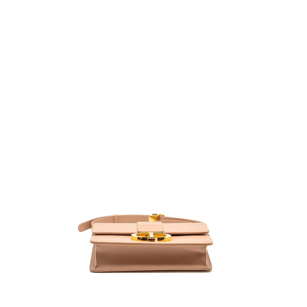 DIOR 30 MONTAIGNE MEDIUM FLAP BAG CALFSKIN LIGHT PINK GHW