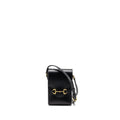 GUCCI HORSEBIT MINI CROSSBODY BAG LEATHER BLACK GHW