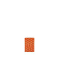 GOYARD PASSPORT HOLDER CANVAS ORANGE