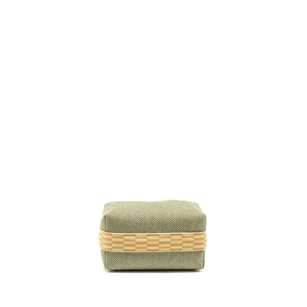 HERMES TROUSSE DE TOILETTE BRIDE A BRAC PM WOOL MULTICOLOUR SHW