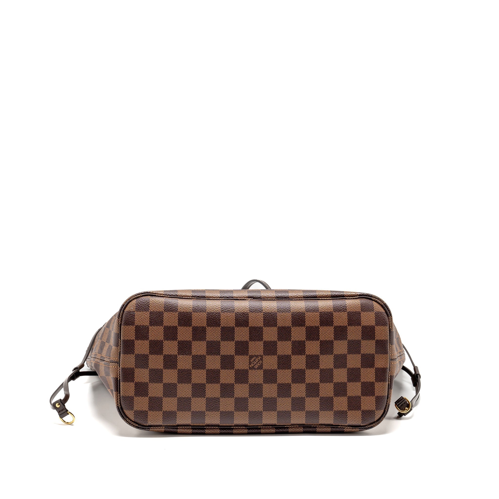 LOUIS VUITTON NEVERFULL MM DAMIER EBENE CANVAS GHW
