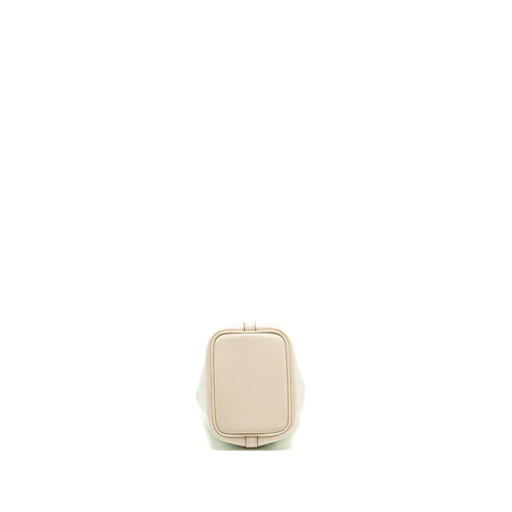 HERMES LUCKY DAISY MICRO PICOTIN SWIFT NATA-VERT-BLANC SHW