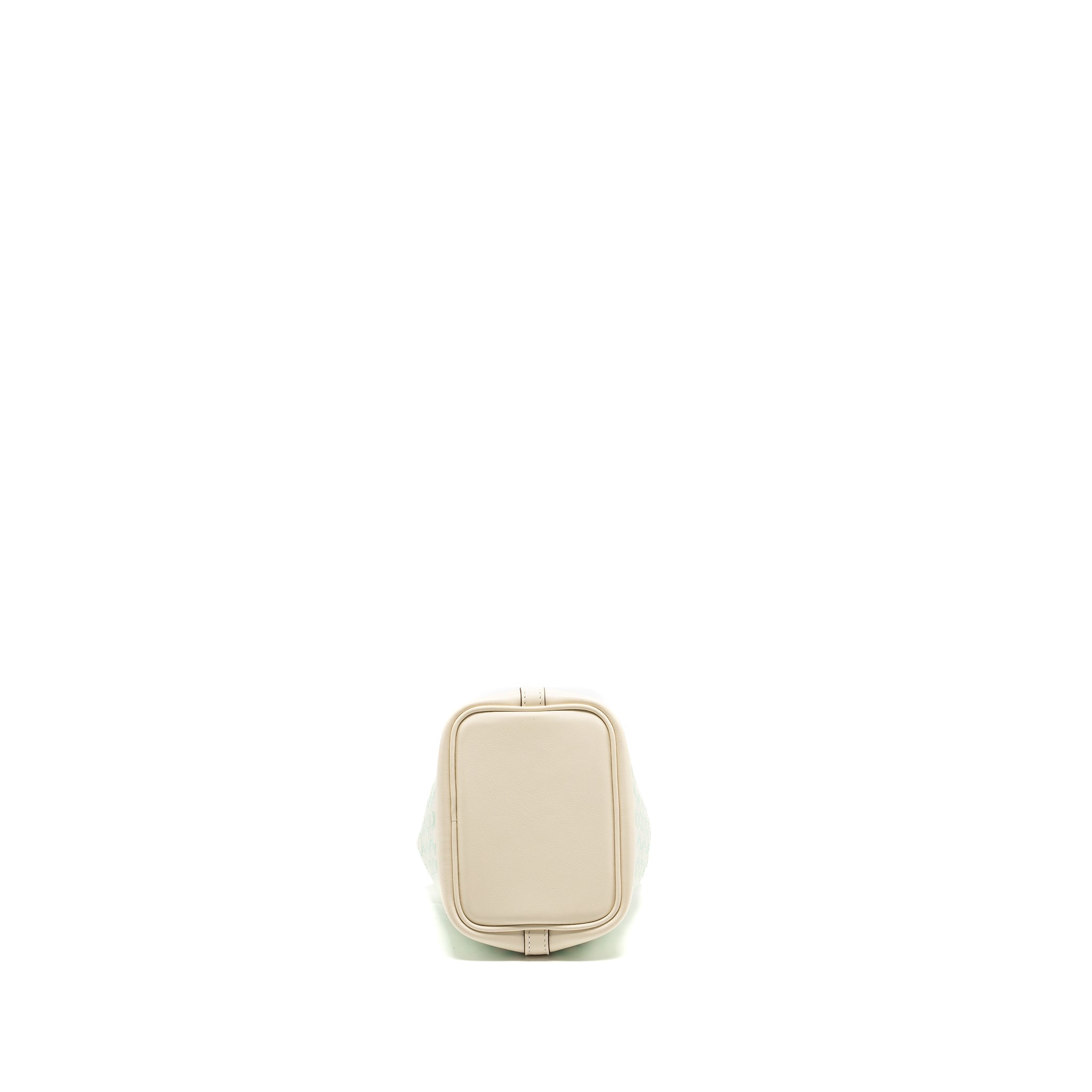 HERMES LUCKY DAISY MICRO PICOTIN SWIFT NATA-VERT-BLANC SHW