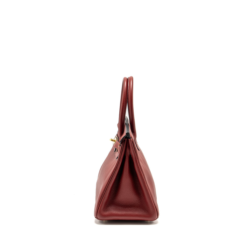 HERMES BIRKIN 30 TOGO ROUGE GRENAT GHW