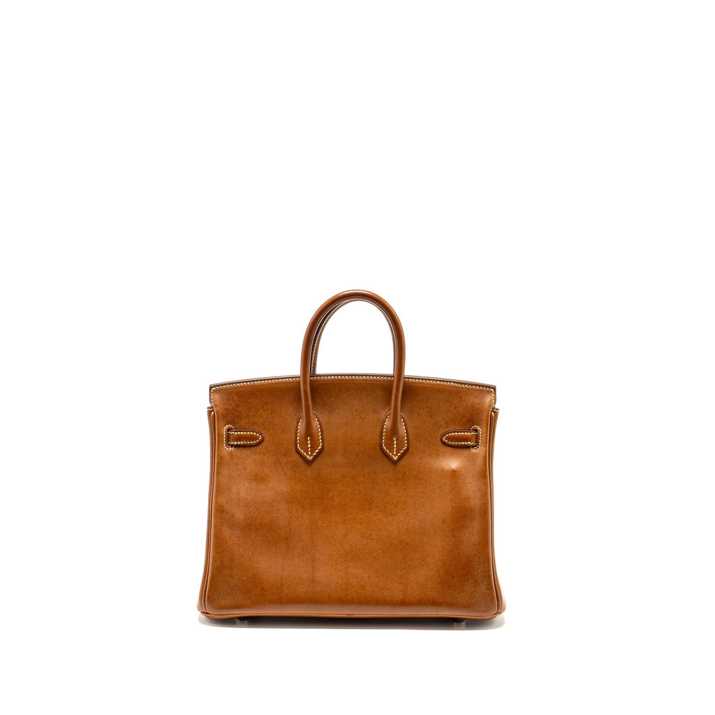 HERMES BIRKIN 25 BARENIA FAUBOURG FAUVE SHW