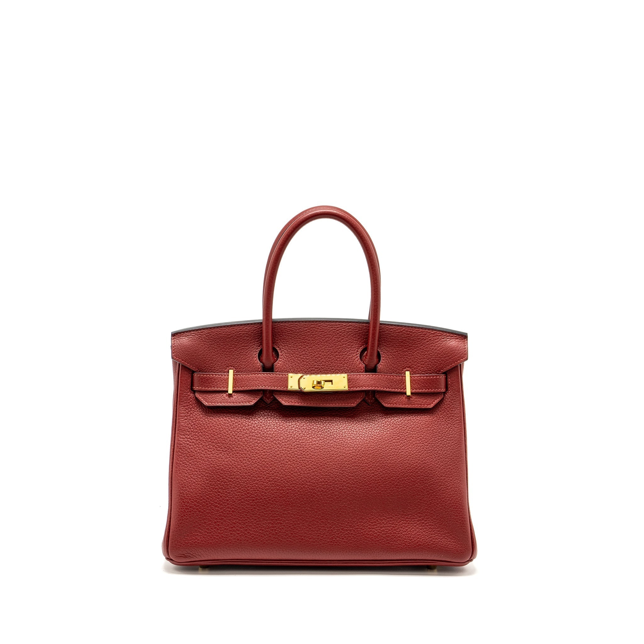 HERMES BIRKIN 30 TOGO ROUGE GRENAT GHW