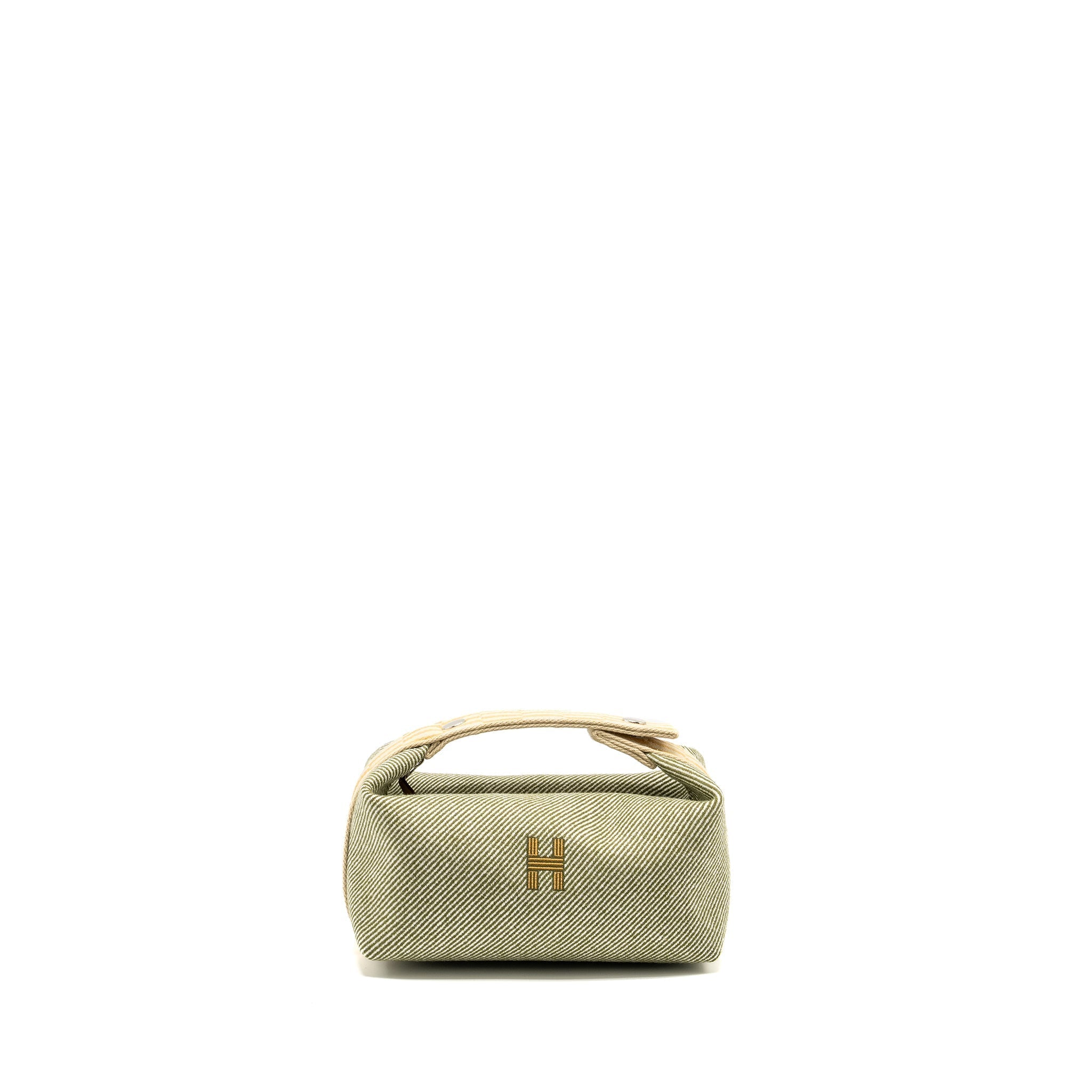 HERMES TROUSSE DE TOILETTE BRIDE A BRAC PM WOOL MULTICOLOUR SHW