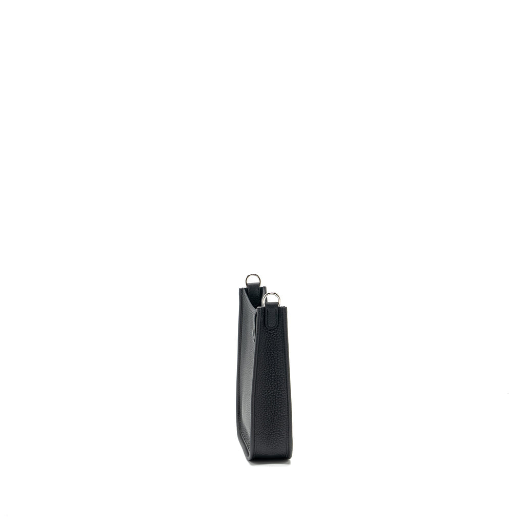 HERMES MINI EVELYNE CLEMENCE BLACK/GRIS MISTY SHW
