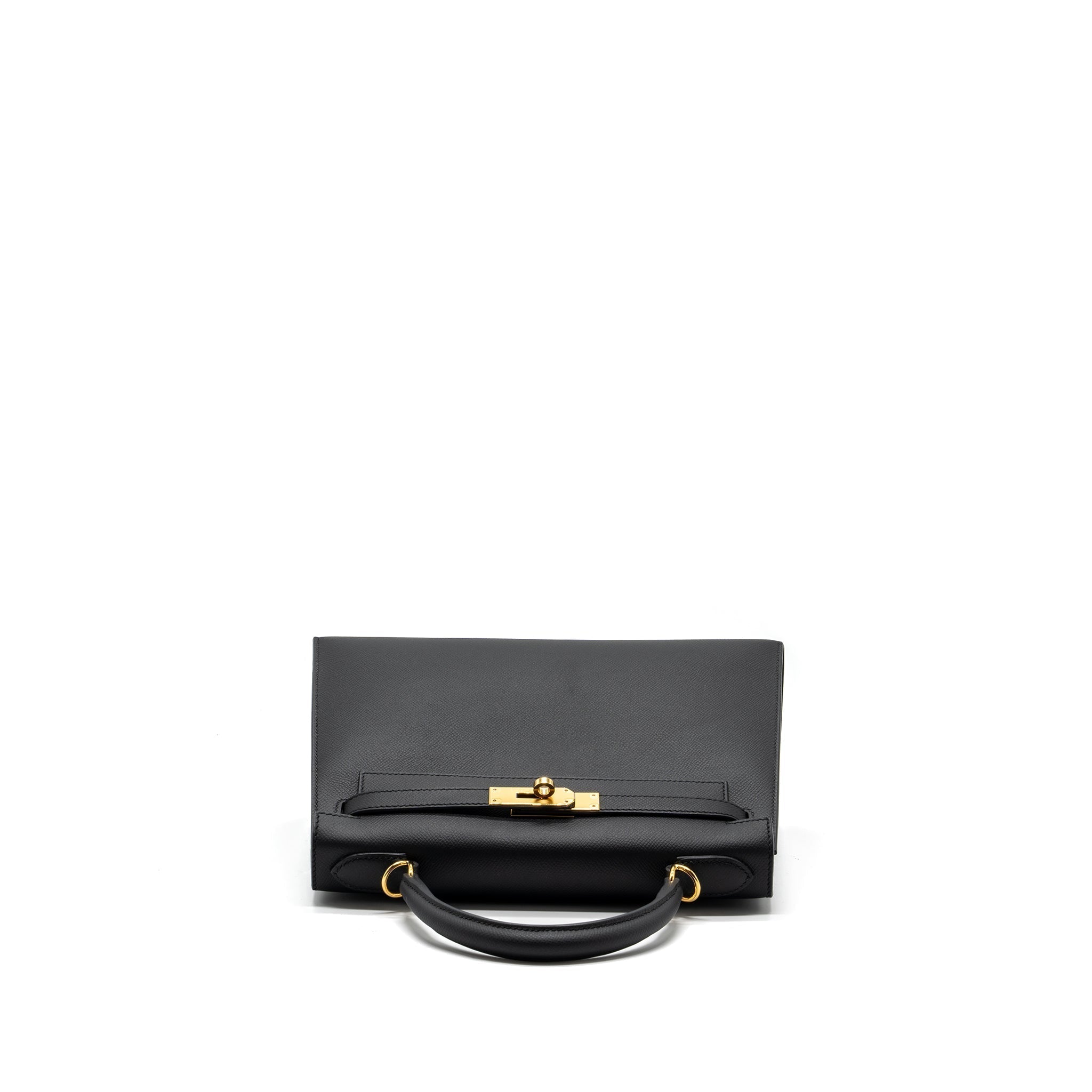 HERMES KELLY 28 EPSOM BLACK GHW