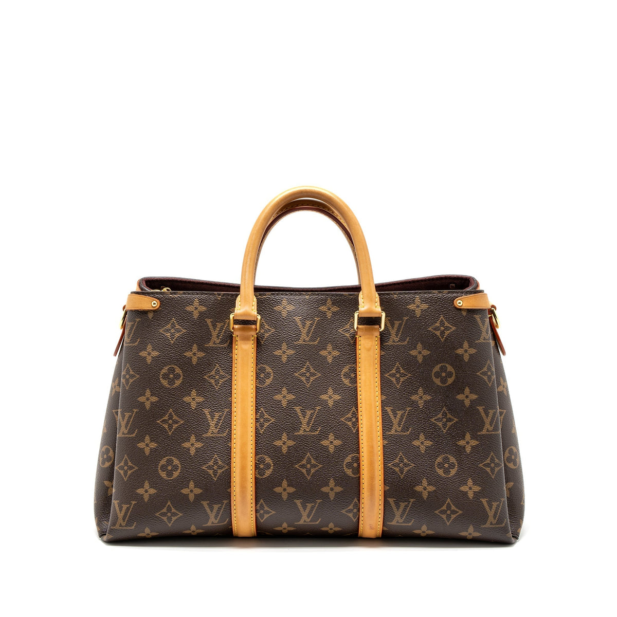 LOUIS VUITTON SOUFFLOT MM MONOGRAM CANVAS GHW (NEW VERSION)