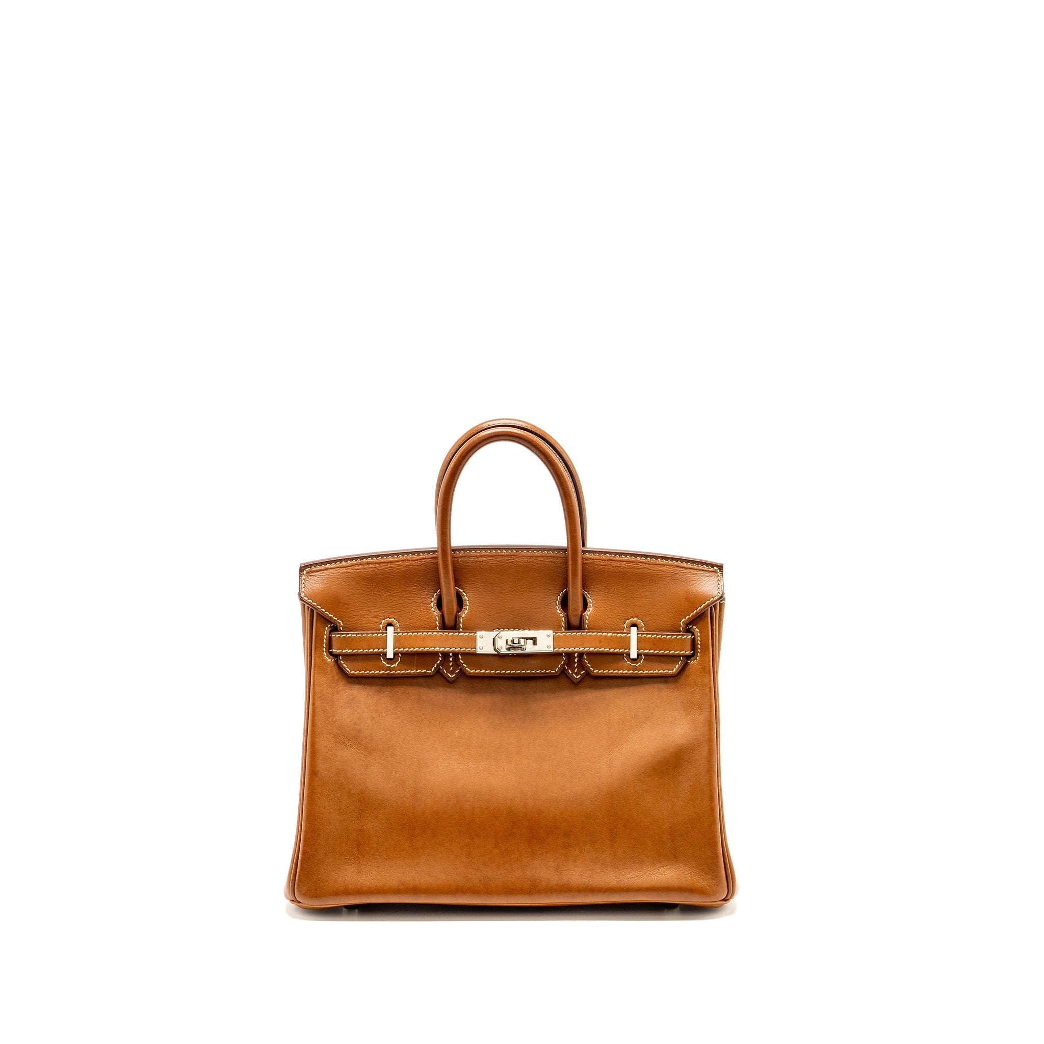 HERMES BIRKIN 25 BARENIA FAUBOURG FAUVE SHW
