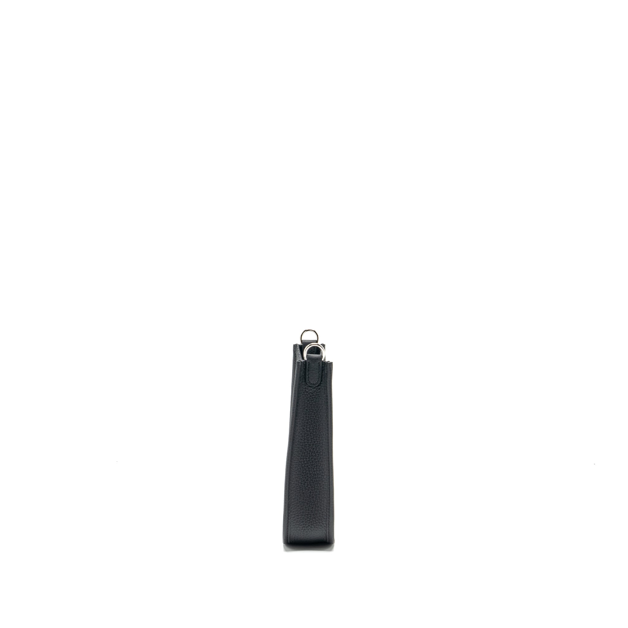 HERMES MINI EVELYNE CLEMENCE BLACK/GRIS MISTY SHW