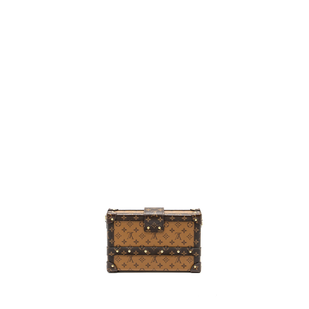 LOUIS VUITTON PETITE MALLE MONOGRAM REVERSE CANVAS GHW