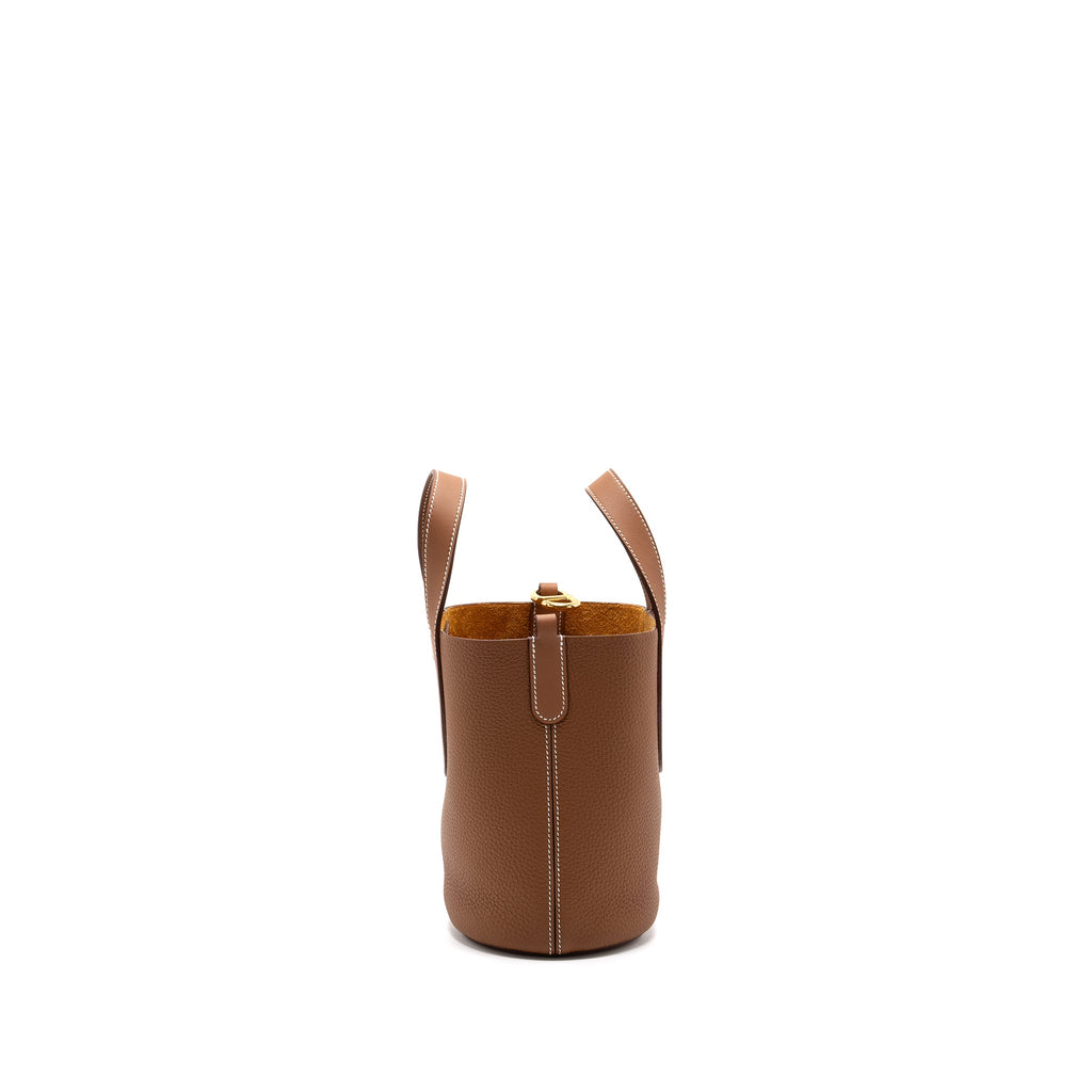 HERMES IN-THE-LOOP 18 Bag CLEMENCE GOLD GHW