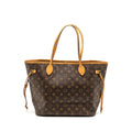 LOUIS VUITTON NEVERFULL MM MONOGRAM CANVAS GHW