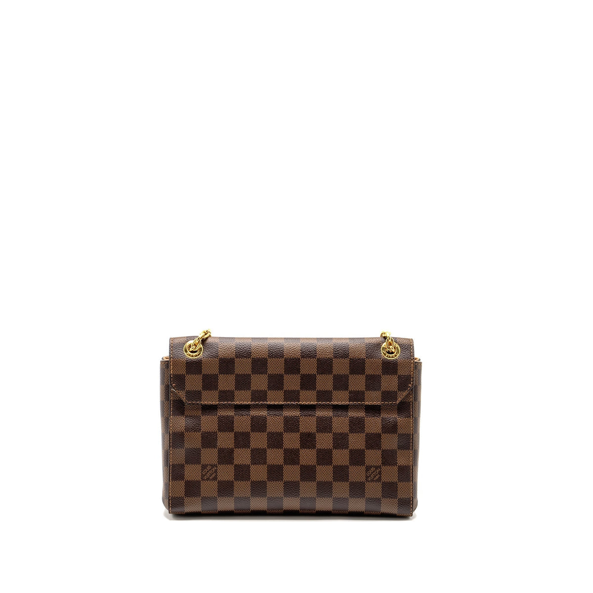 LOUIS VUITTON VAVIN PM DAMIER EBENE CANVAS BEIGE GHW