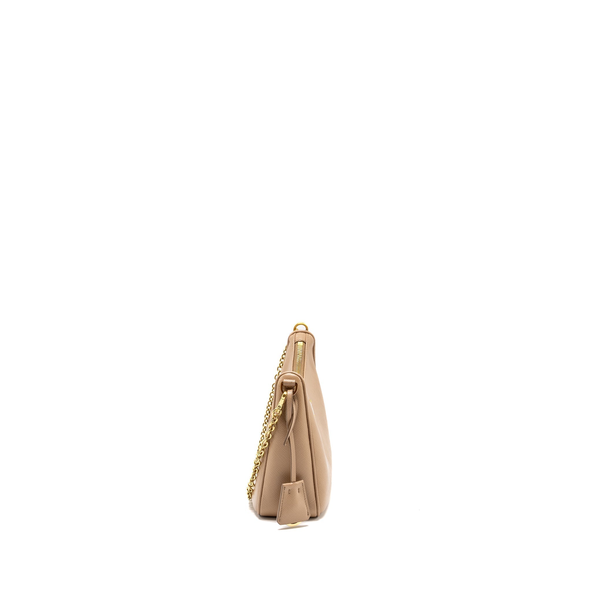PRADA RE-EDITION 2005 SAFFIANO LEATHER CAMMEO GHW