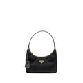 PRADA REEDITION 2005 NYLON BAG BLACK GHW