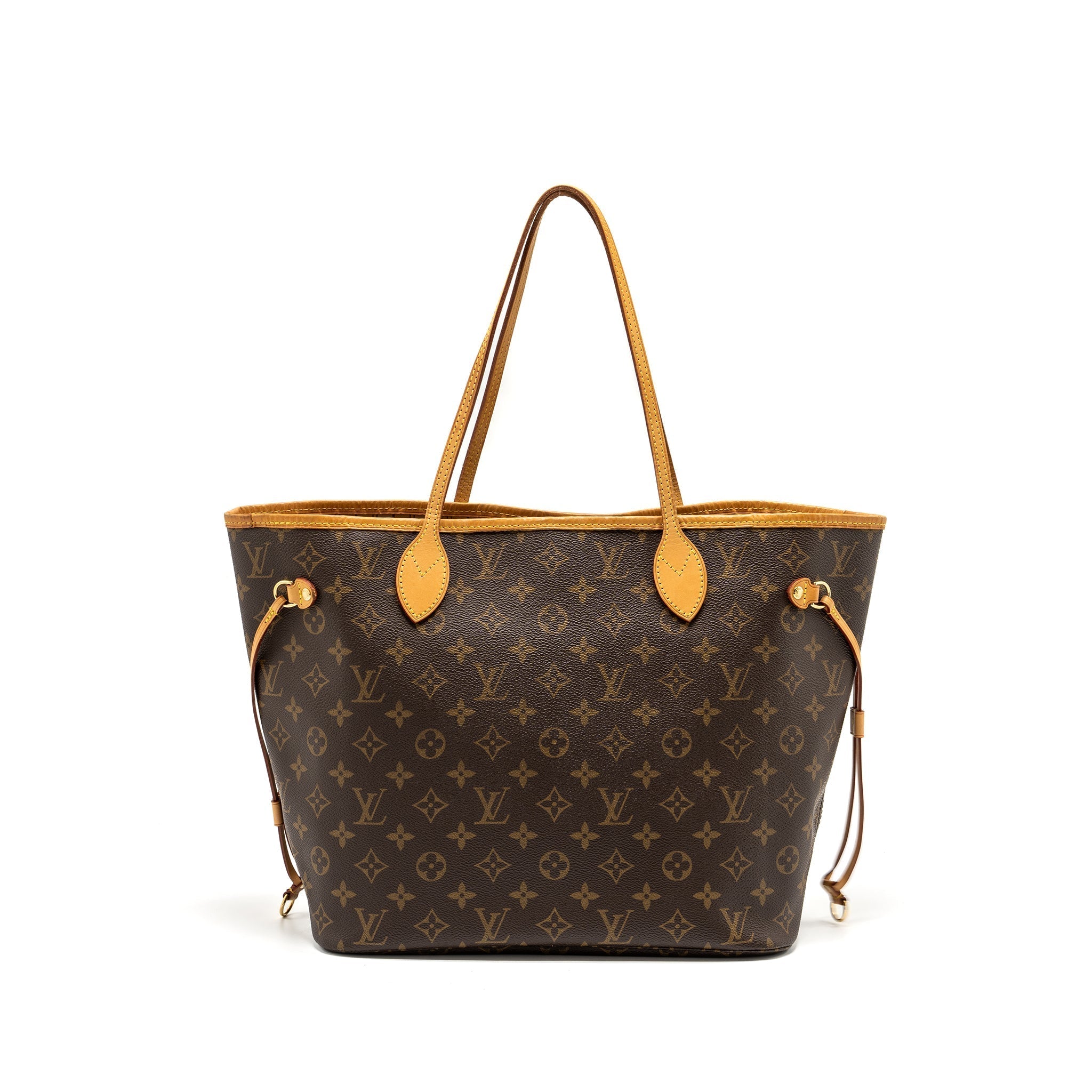 LOUIS VUITTON NEVERFULL MM MONOGRAM CANVAS GHW