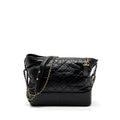 CHANEL MAXI GABRIELLE HOBO BAG CALFSKIN BLACK MULTICOLOUR HARDWARE