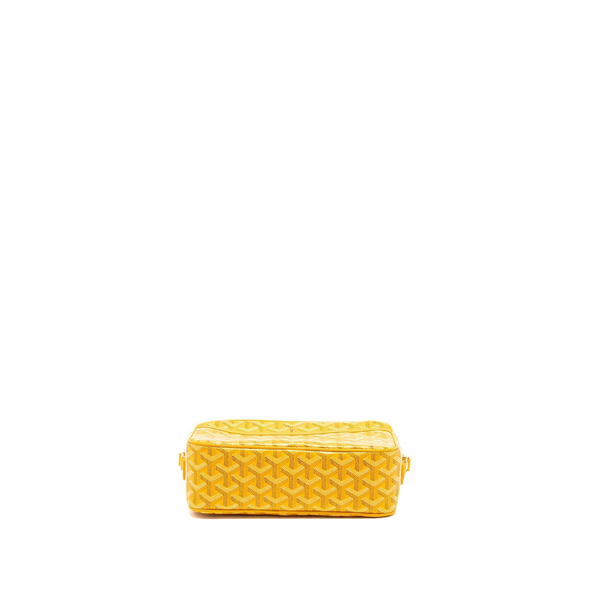 GOYARD CAP VERT PM CROSSBODY BAG GOYARDINE CANVAS YELLOW SHW