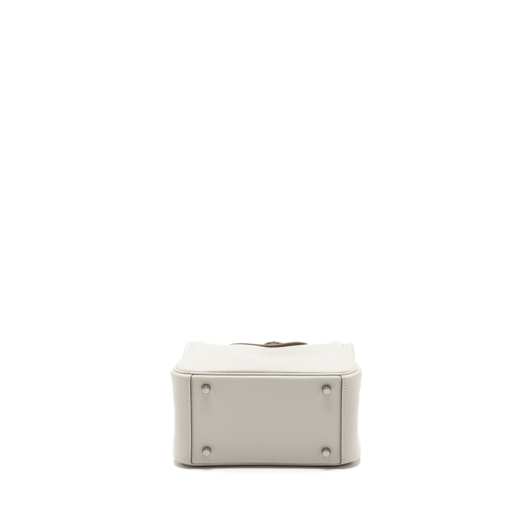 HERMES MINI LINDY SWIFT GRIS PALE / GRIS MEYER SHW