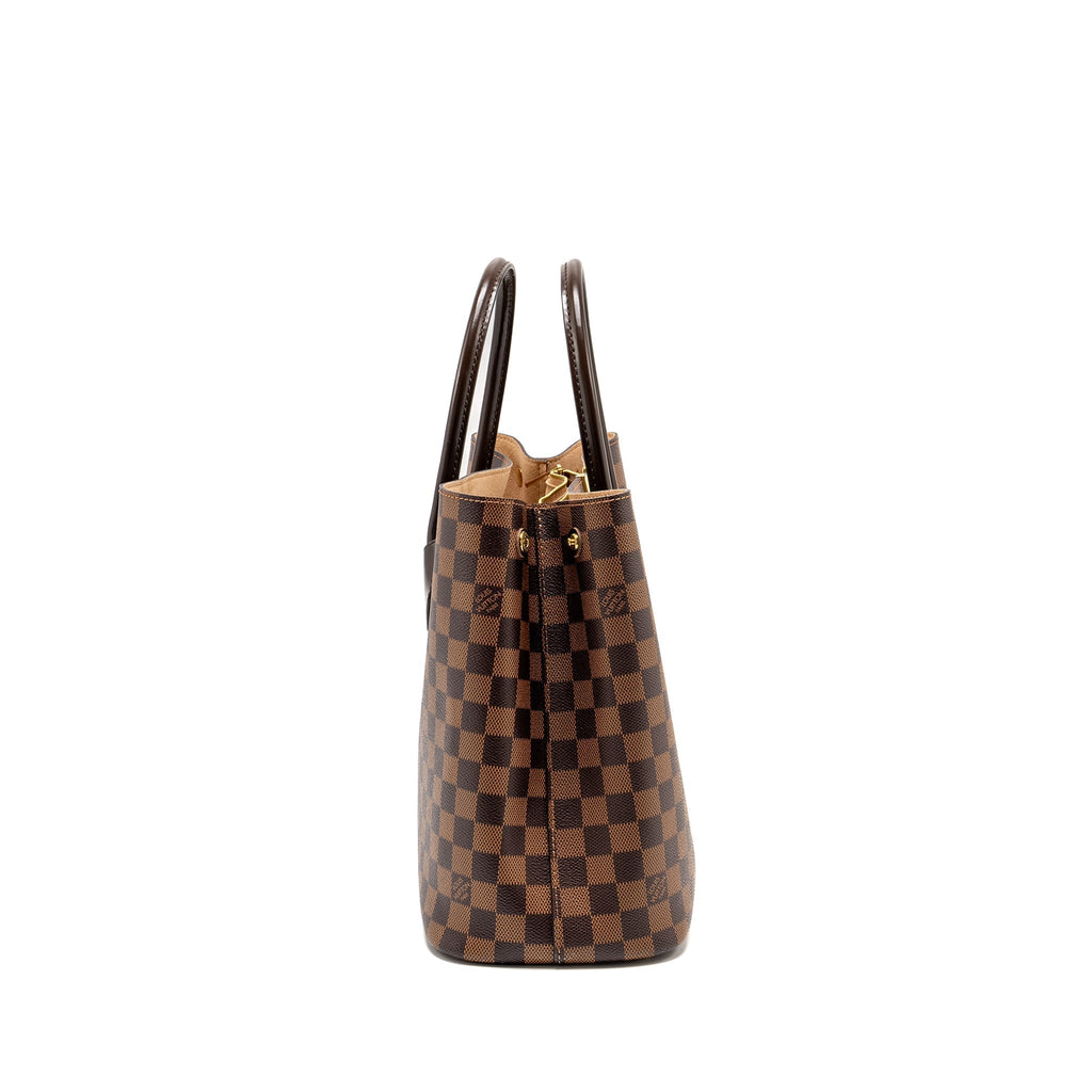 LOUIS VUITTON KENSINGTON DAMIER EBENE CANVAS GHW