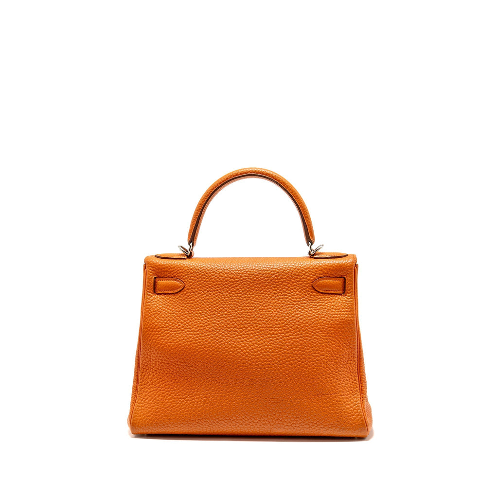 HERMES KELLY 28 CLEMENCE ORANGE SHW
