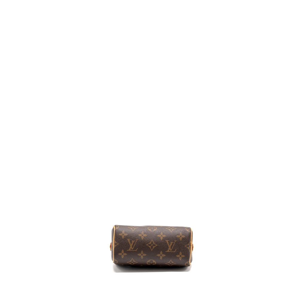 LOUIS VUITTON NANO SPEEDY MONOGRAM CANVAS GHW