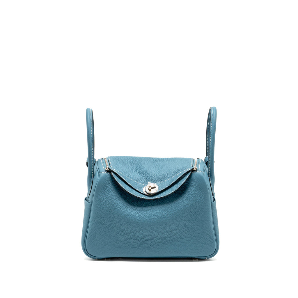 HERMES LINDY 26 CLEMENCE NEW BLUE JEANS SHW