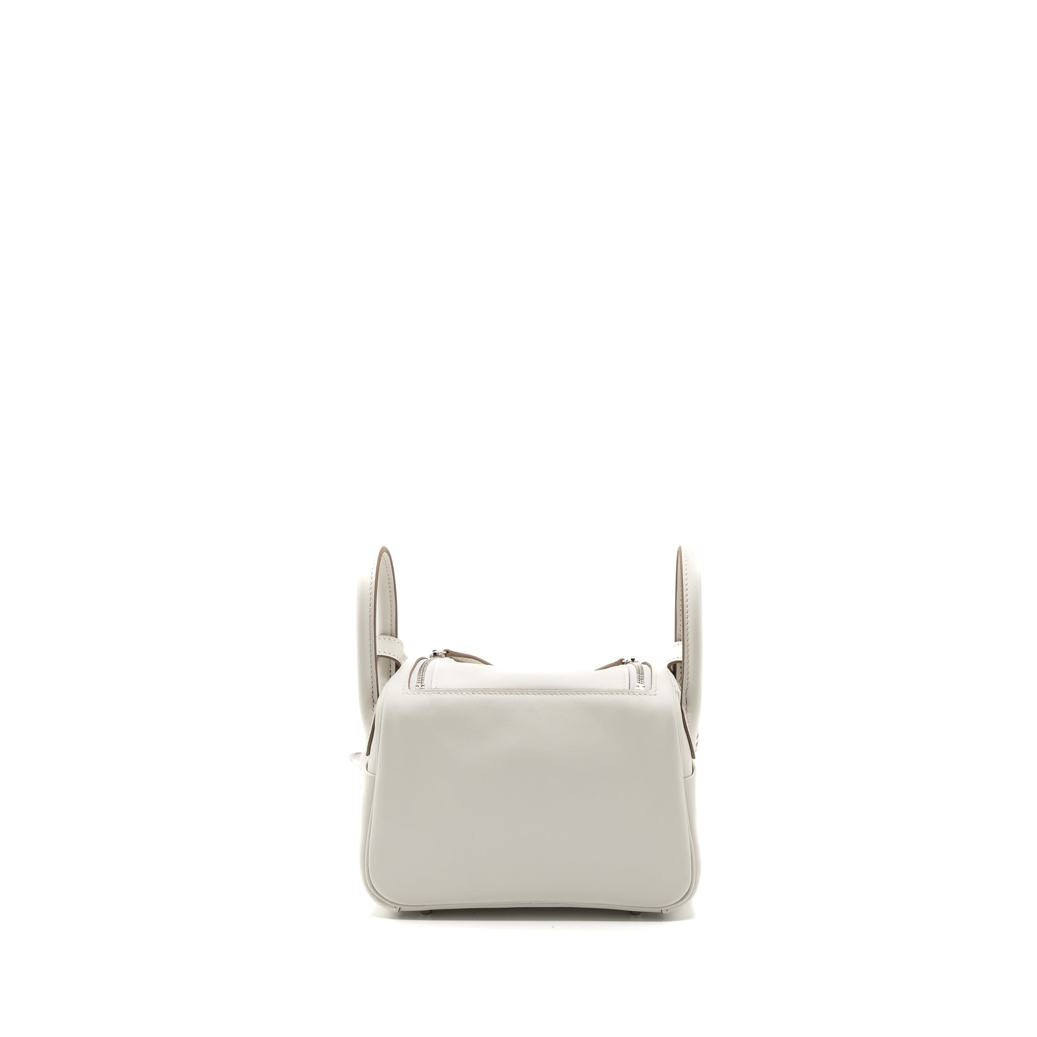 HERMES MINI LINDY SWIFT GRIS PALE / GRIS MEYER SHW