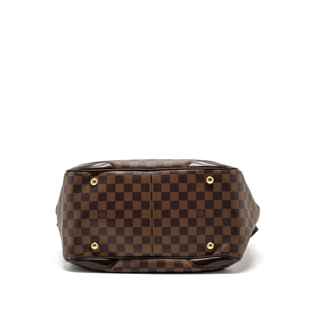 LOUIS VUITTON TOTE BAG DAMIER EBENE GHW