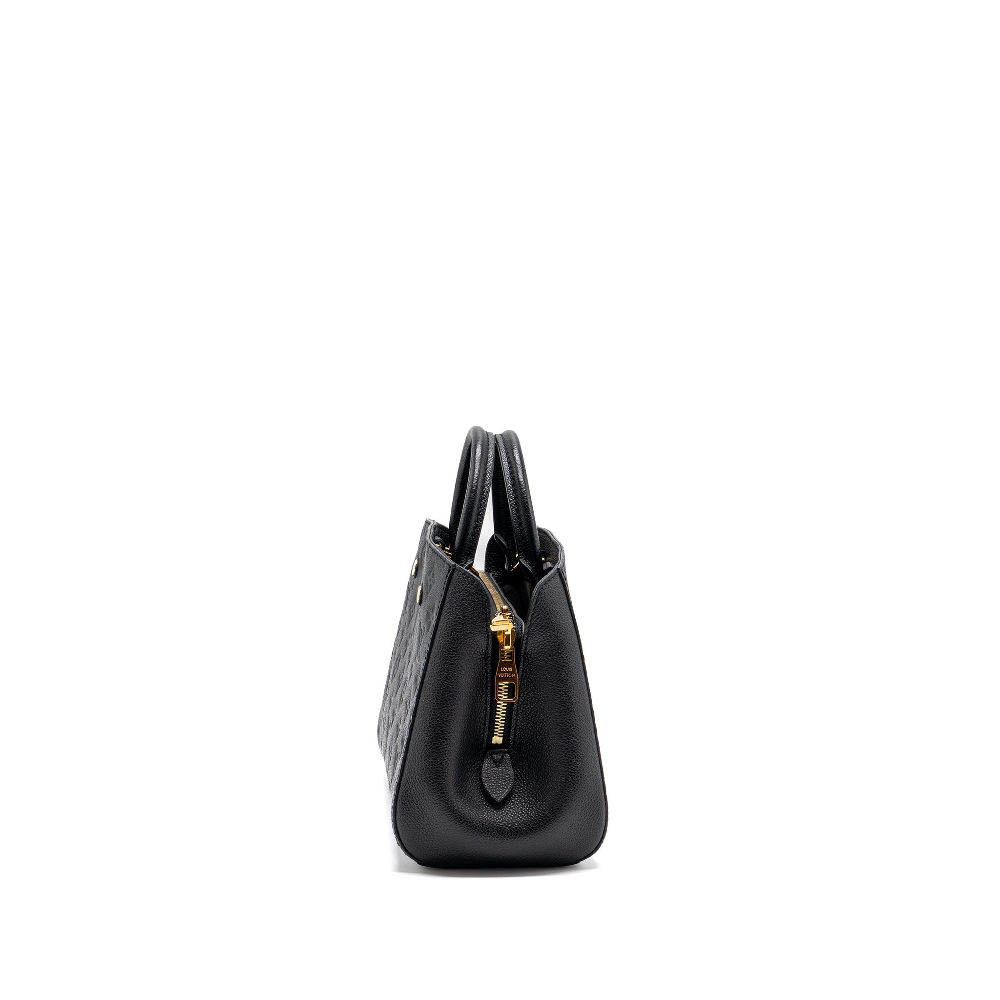 LOUIS VUITTON MONTAIGNE BB  MONOGRAM EMPREINTE BLACK GHW