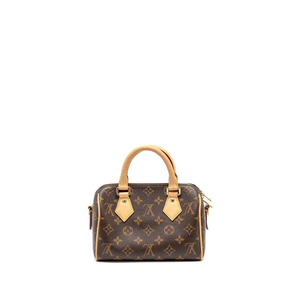LOUIS VUITTON SPEEDY 20 BANDOULIERE MONOGRAM CANVAS GHW