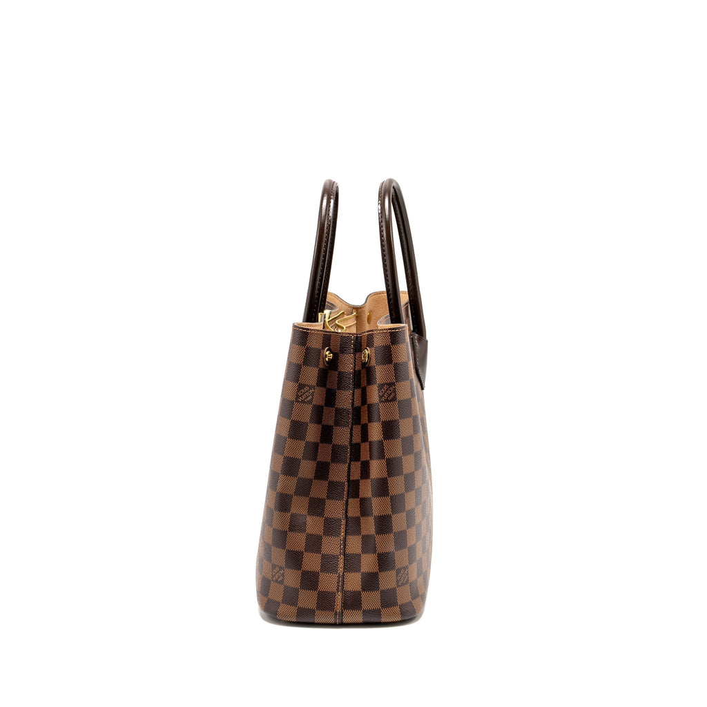 LOUIS VUITTON KENSINGTON DAMIER EBENE CANVAS GHW