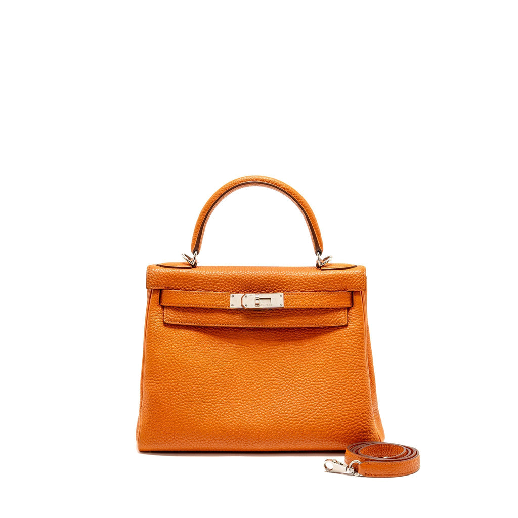 HERMES KELLY 28 CLEMENCE ORANGE SHW