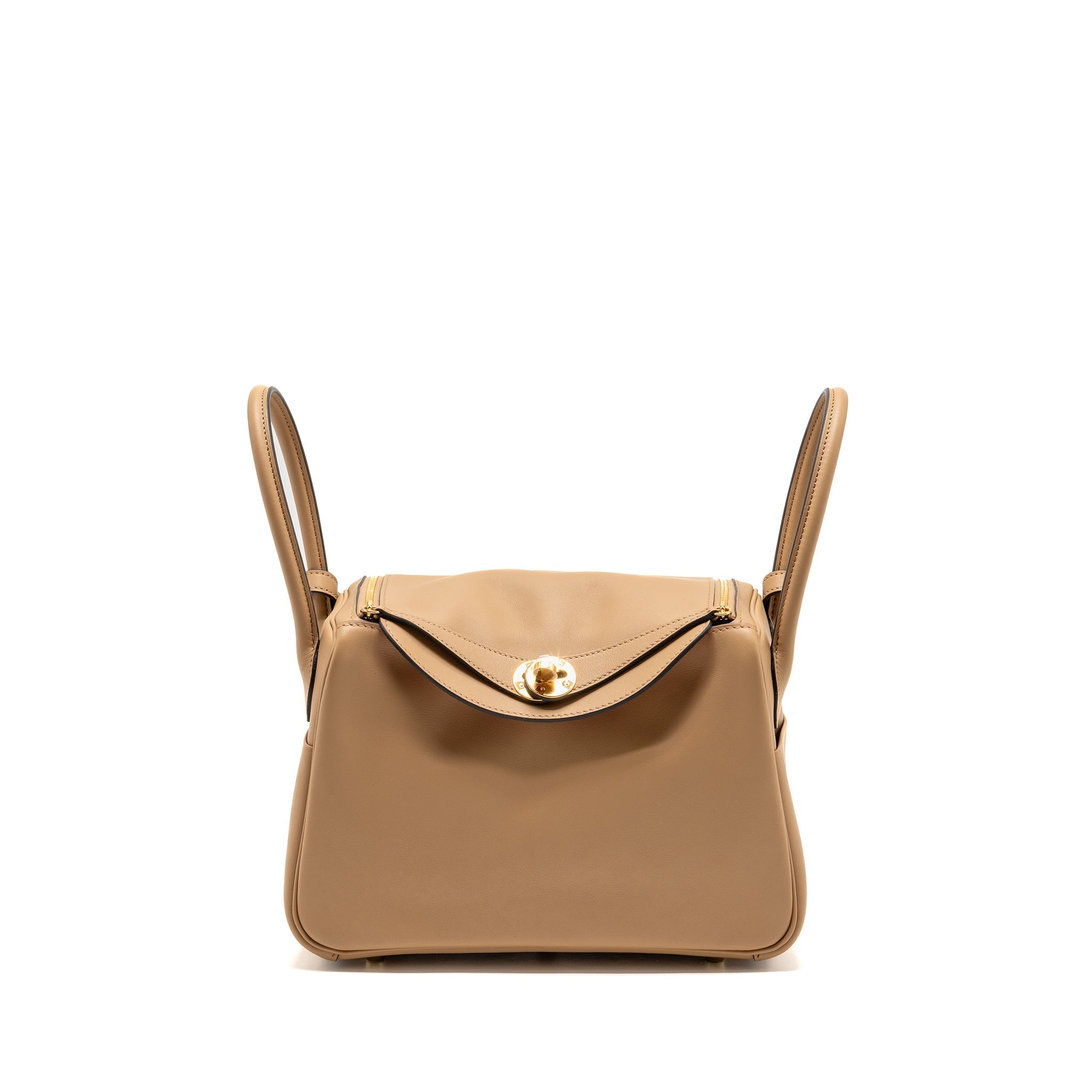 HERMES LINDY 26 SWIFT CHAI / MAUVE SYLVESTRE GHW