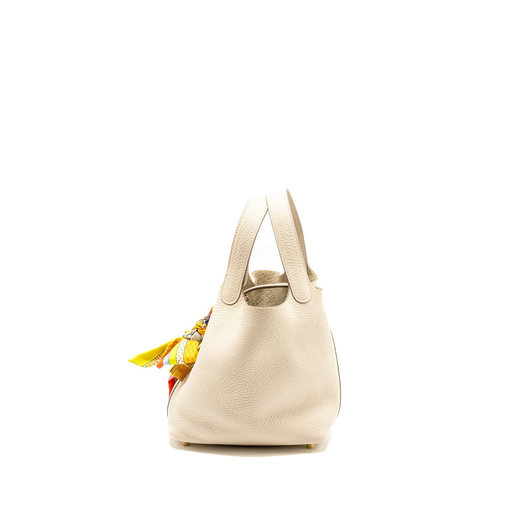 HERMES PICOTIN 18 LOCK BAG CLEMENCE CRAIE GHW