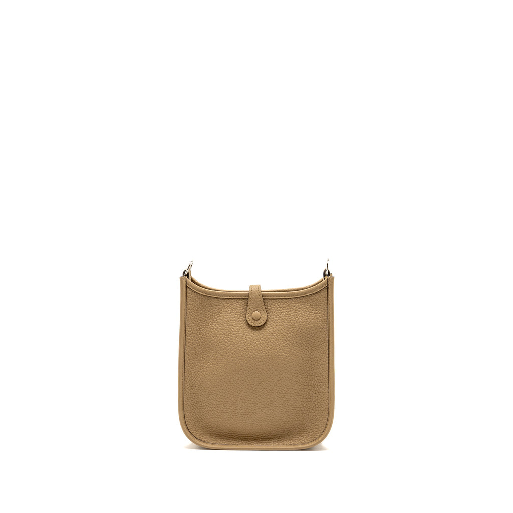 HERMES MINI EVELYNE CLEMENCE POUSSIERE SHW