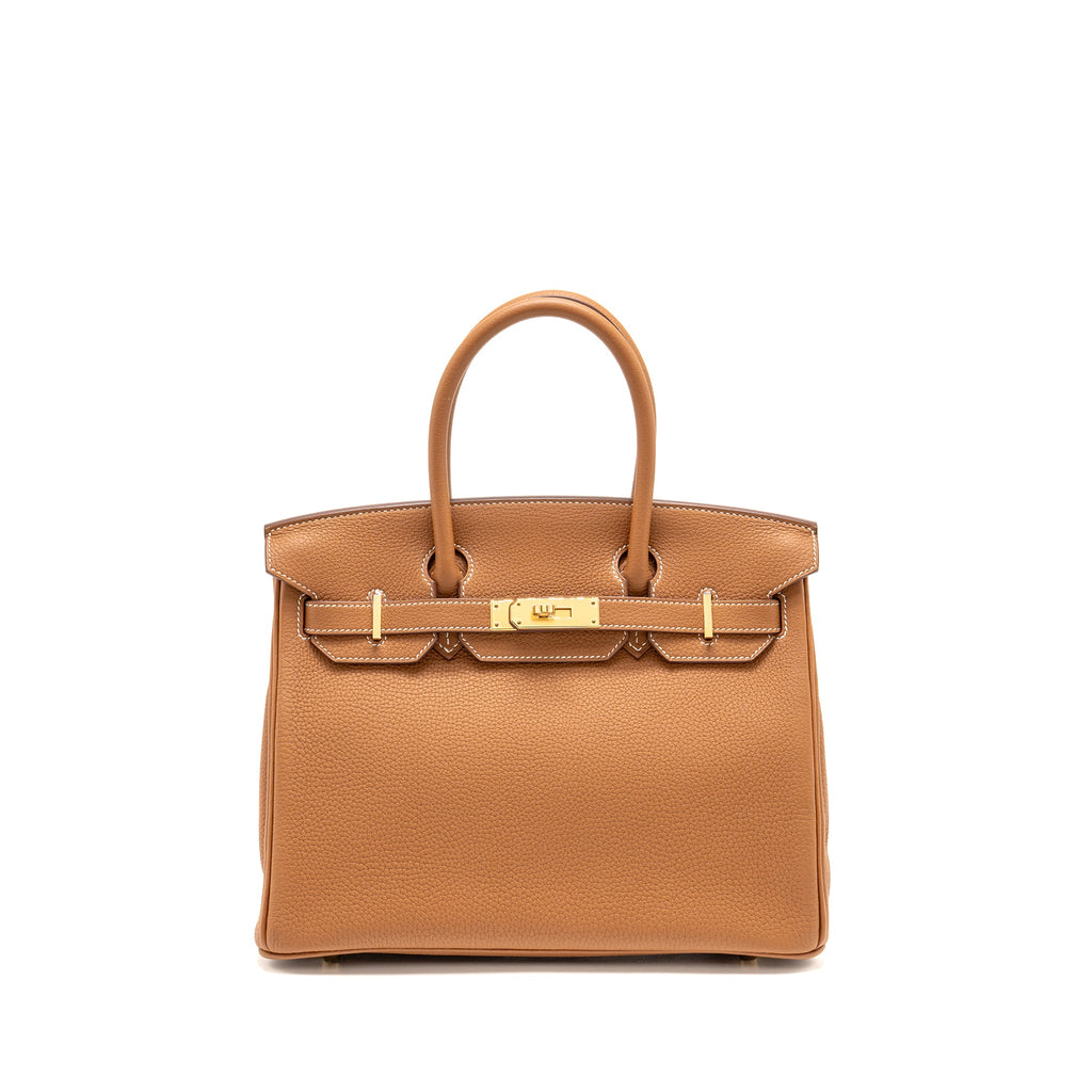 Hermes Birkin 30 Togo Gold GHW