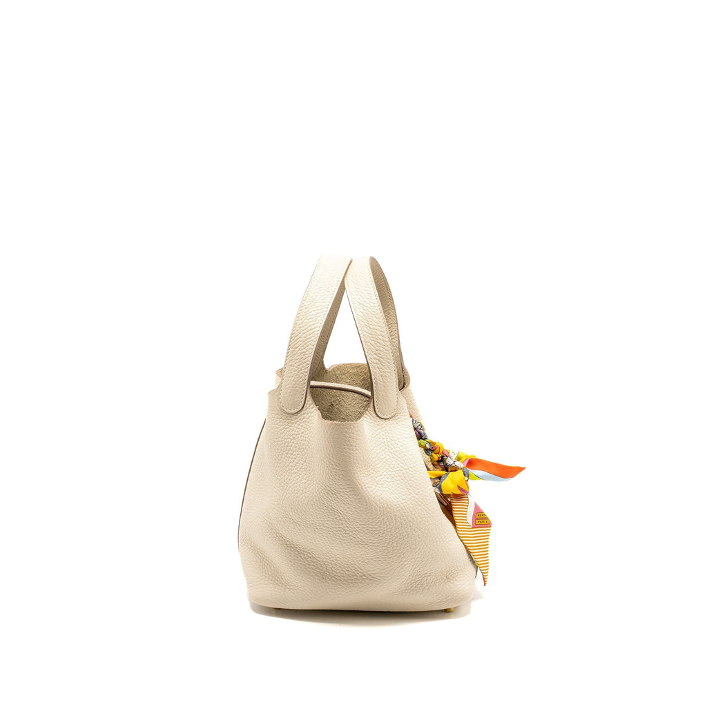 HERMES PICOTIN 18 LOCK BAG CLEMENCE CRAIE GHW
