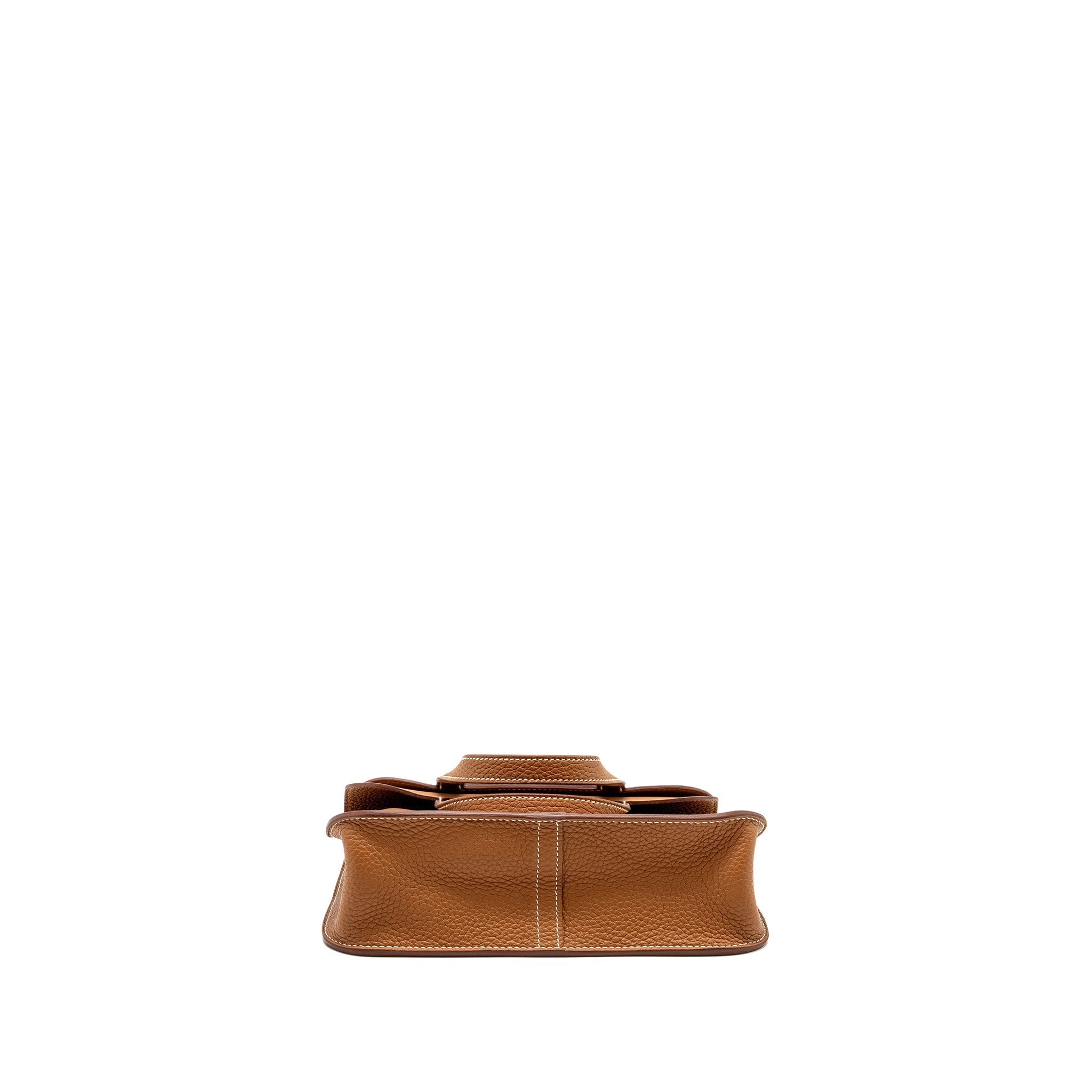 HERMES HALZAN 25 CLEMENCE GOLD GHW
