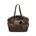 LOUIS VUITTON TOTE BAG DAMIER EBENE GHW