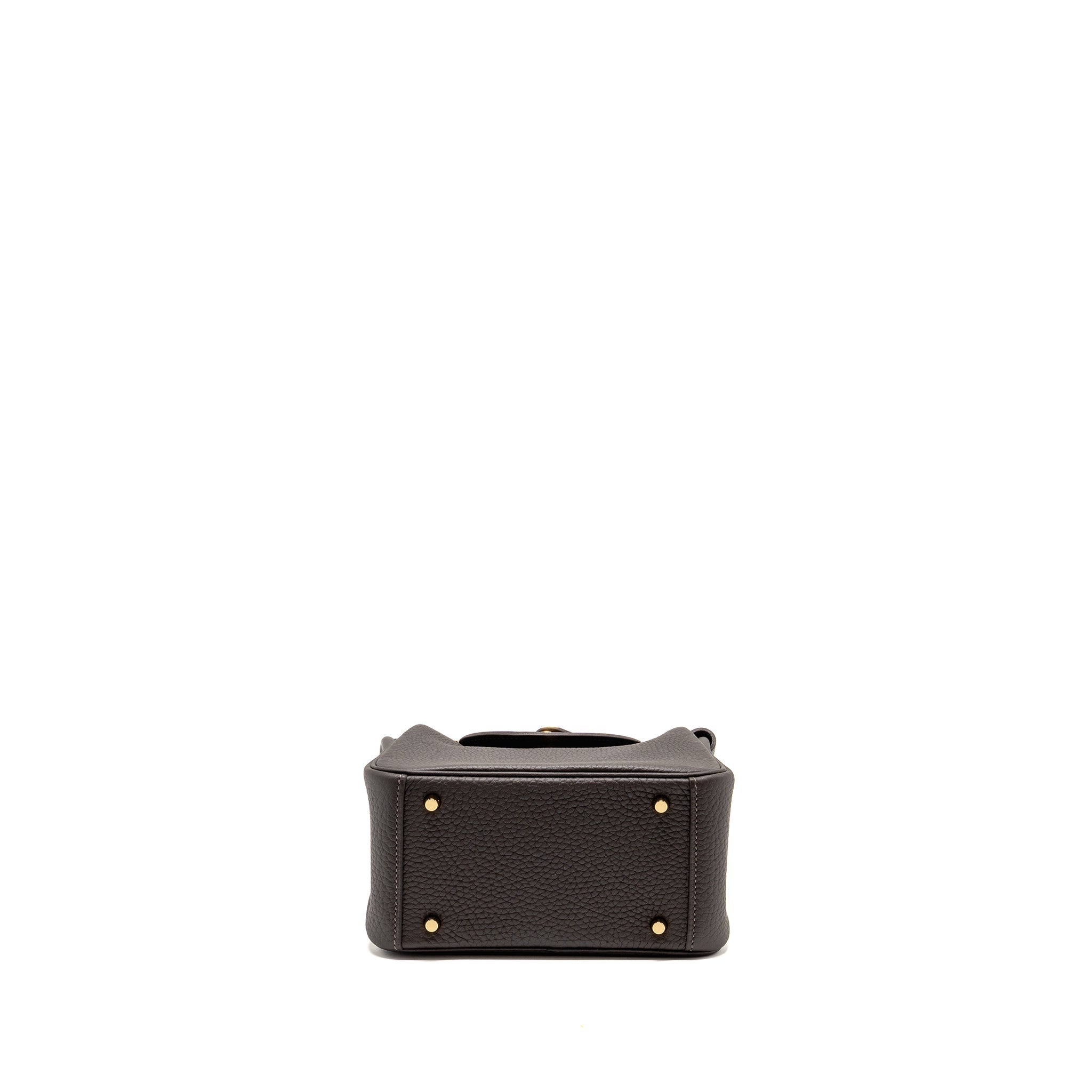 HERMES MINI LINDY II CLEMENCE T3 BAI-BRUN LGHW