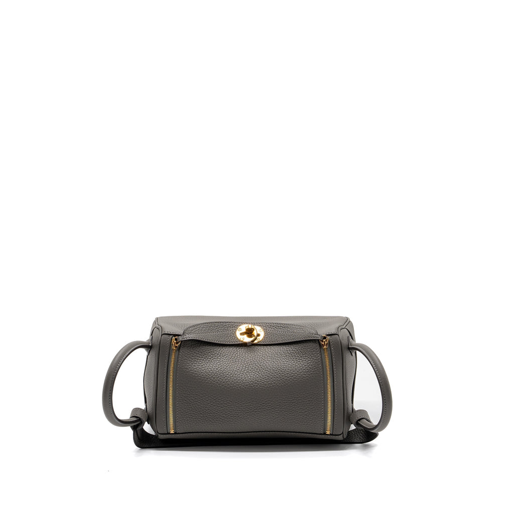 HERMES LINDY 26 CLEMENCE GRIS MEYER GHW